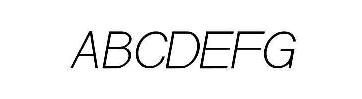 POE Sans Pro Extra Light Italic  Free Fonts Download