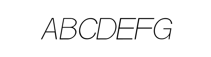 POE Sans Pro Thin Italic  Free Fonts Download