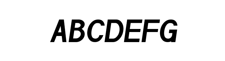 POE Sans Pro Condensed Bold Italic  Free Fonts Download