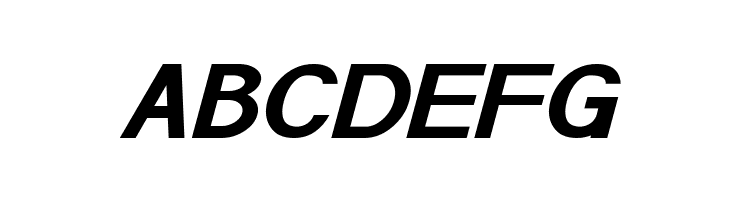 POE Sans Pro Expanded Bold Italic  Free Fonts Download