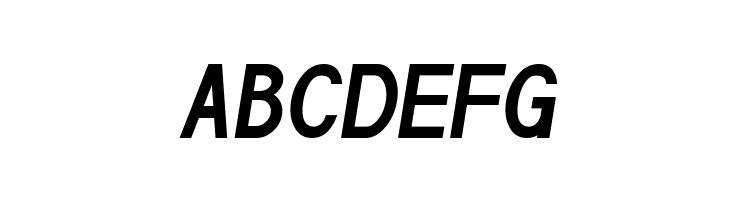 POE Sans Pro Ultra-Condensed Bold Italic  Free Fonts Download