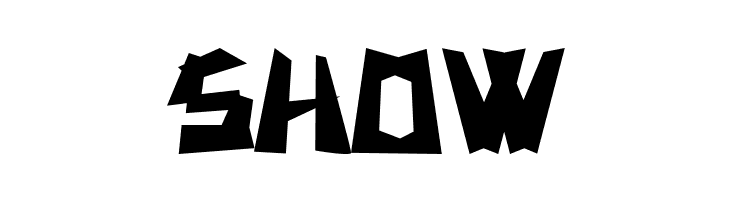 MSTK RUFCUT  Free Fonts Download