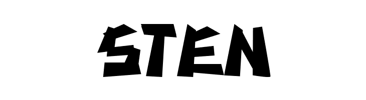 MSTK RUFCUT  Free Fonts Download