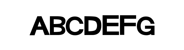 ABCDEFG FunZone Two Condensed Font