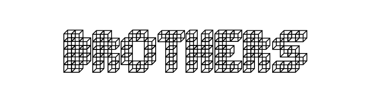 Cube Toss  Free Fonts Download