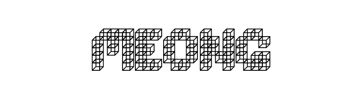 Cube Toss  Free Fonts Download