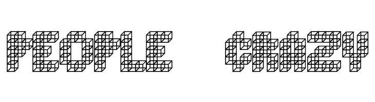 Cube Toss  Free Fonts Download