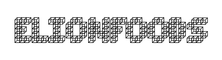 Cube Toss  Free Fonts Download
