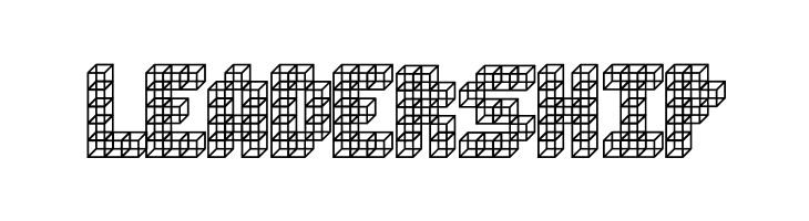Cube Toss  Free Fonts Download