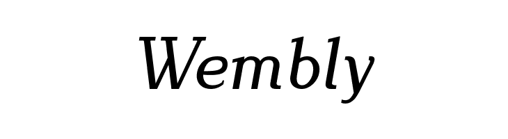 Lyons Serif Italic  Free Fonts Download