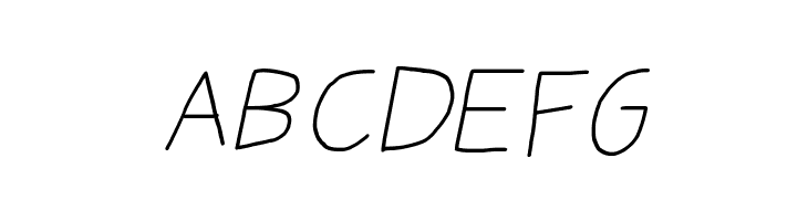 Daniel's Handwriting Italic  Free Fonts Download