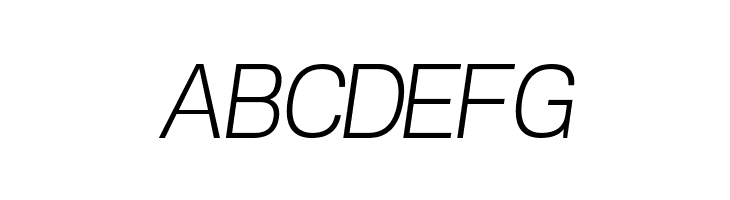 POE Vetica New Light Italic  Free Fonts Download