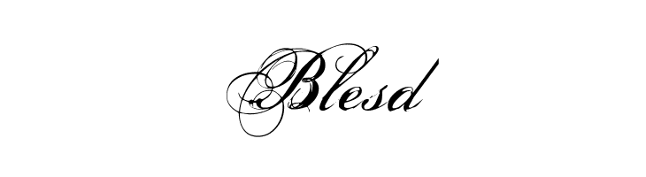 Blesd Porcelain Font