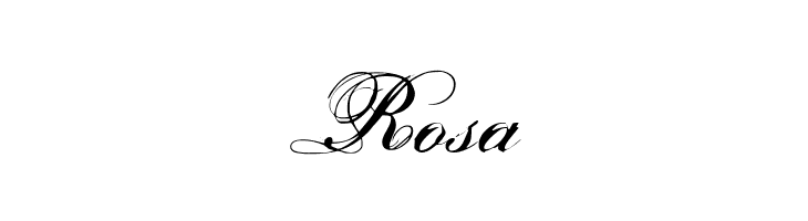 Rosa Porcelain Font