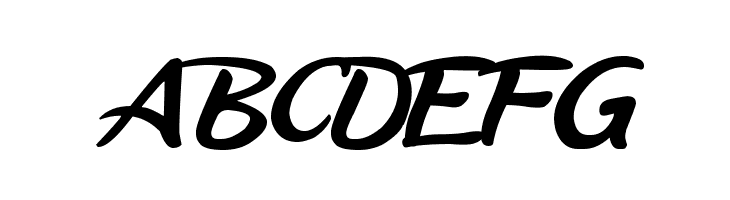 Busch Three Regular  Free Fonts Download