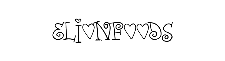 Words of love  Free Fonts Download