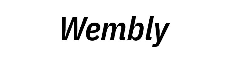 IBM Plex Sans Condensed SemiBold Italic  Free Fonts Download