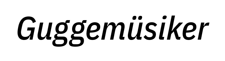 IBM Plex Sans Condensed Medium Italic  Free Fonts Download