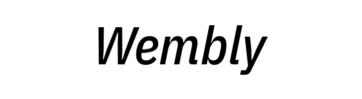 IBM Plex Sans Condensed Medium Italic  Free Fonts Download