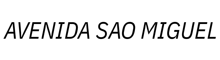 IBM Plex Sans Condensed Italic  Free Fonts Download