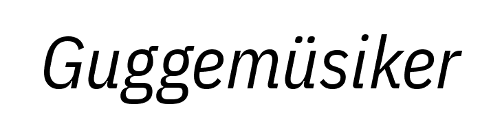 IBM Plex Sans Condensed Italic  Free Fonts Download