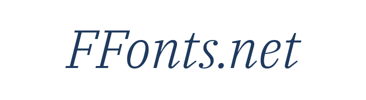 IBM Plex Serif Light Italic font — Lorem ipsum body text preview