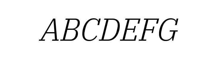 IBM Plex Serif Light Italic  Free Fonts Download