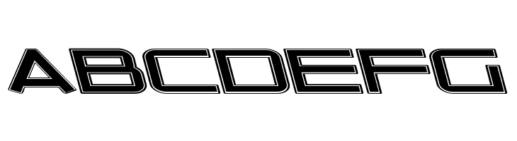 Outer Limits Extended Italic  Free Fonts Download