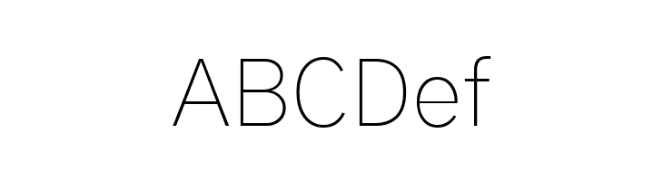 Gothic A1 Thin  Free Fonts Download