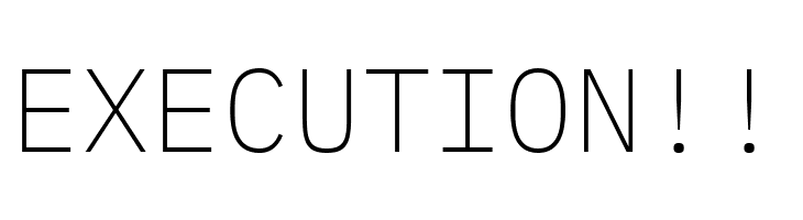 IBM Plex Mono ExtraLight  Free Fonts Download