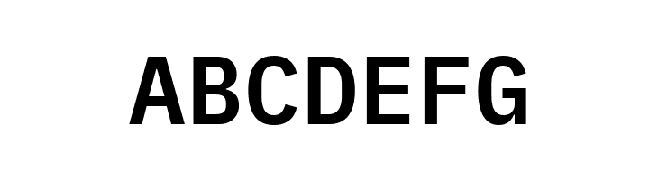 IBM Plex Mono SemiBold  Free Fonts Download