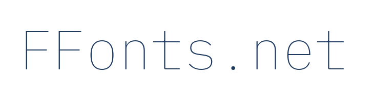 IBM Plex Mono Thin font — Lorem ipsum body text preview