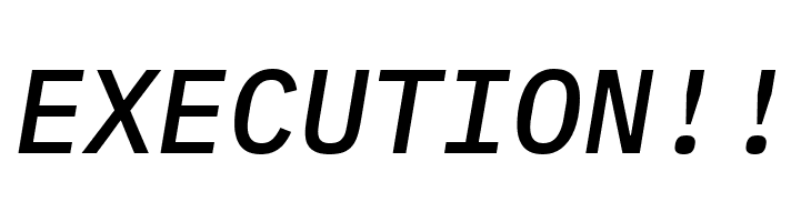 IBM Plex Mono Medium Italic  Free Fonts Download