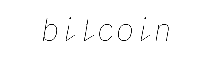 IBM Plex Mono Thin Italic  Free Fonts Download