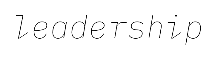 IBM Plex Mono Thin Italic  Free Fonts Download