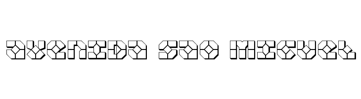 Zoom Runner 3D  Free Fonts Download