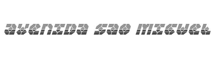 Zoom Runner Gradient Italic  Free Fonts Download