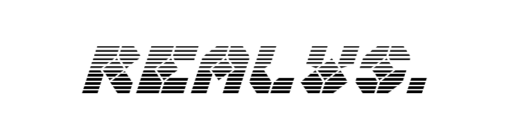 Zoom Runner Gradient Italic  Free Fonts Download