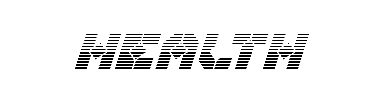 Zoom Runner Gradient Italic  Free Fonts Download
