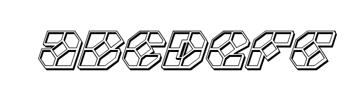 Zoom Runner Engraved Italic  Free Fonts Download