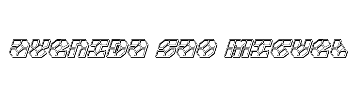 Zoom Runner Engraved Italic  Free Fonts Download