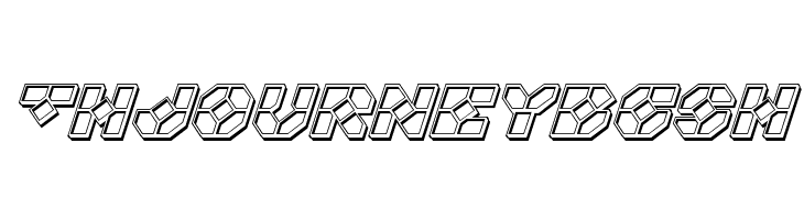 Zoom Runner Engraved Italic  Free Fonts Download