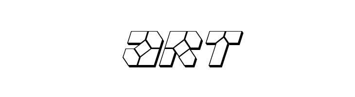 Zoom Runner 3D Italic  Free Fonts Download