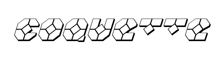 Zoom Runner 3D Italic  Free Fonts Download