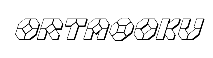 Zoom Runner 3D Italic  Free Fonts Download