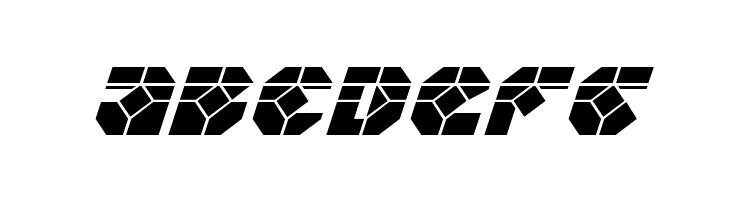 Zoom Runner Laser Italic  Free Fonts Download