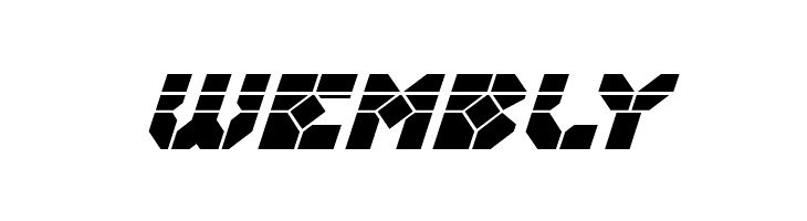 Zoom Runner Laser Italic  Free Fonts Download