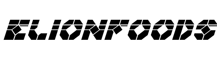 Zoom Runner Laser Italic  Free Fonts Download