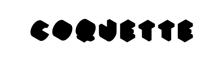 Anaglyph Isometric  Free Fonts Download