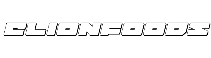 Bad Axe 3D Italic  Free Fonts Download